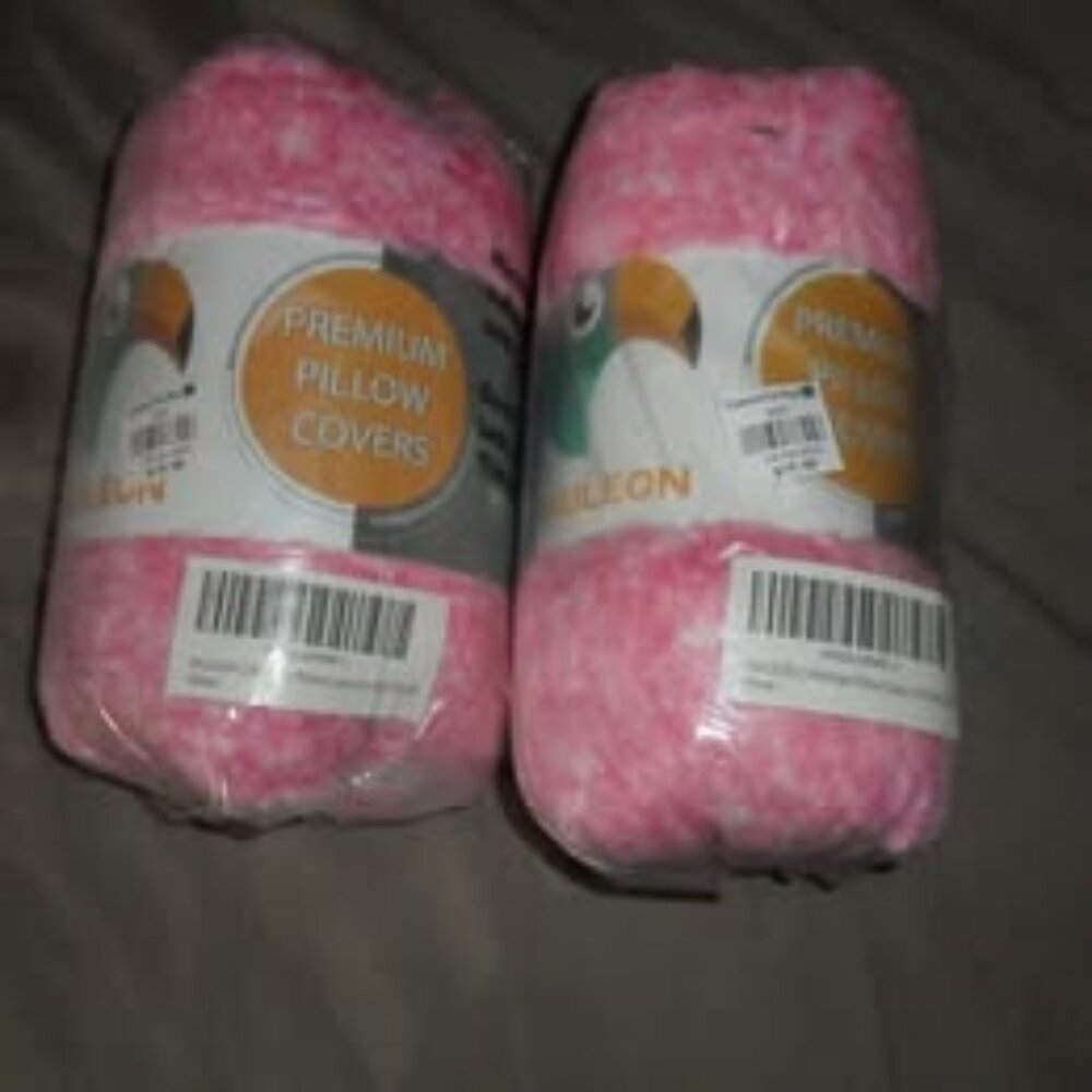 New- Fuzzy 4 throw pillow covers